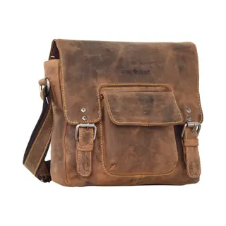 Greenburry Vintage Revival Vol. 1 Schoudertas Leer 28 Cm - Jongens - Braun