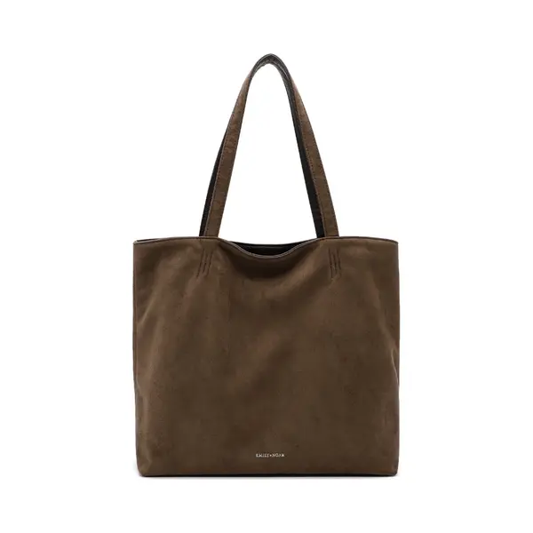 Emily & Noah Eva Suede City Shopper Large - Brown thumbnail
