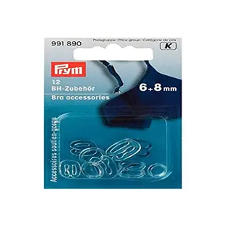 Prym - Prym Transparent Plastic (6-8mm) Bra Accessories - 1 Unit