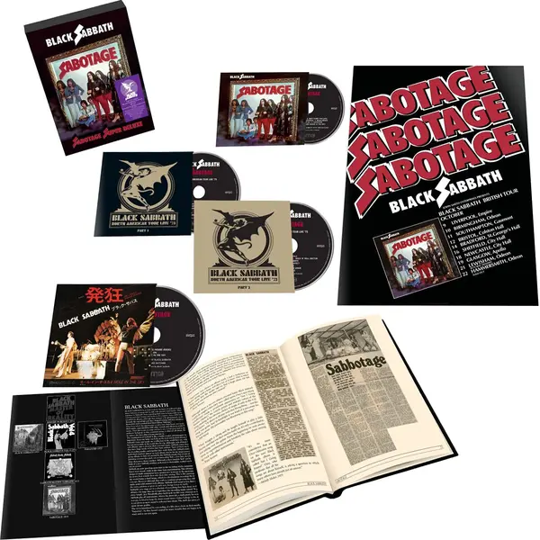 Black Sabbath Sabotage Cd Multicolor thumbnail