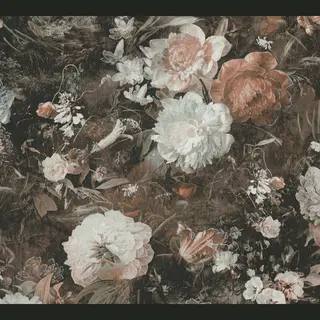 Bonte Bloemen Behang | Landelijk - Met Glitter - A.S. Création The Bos