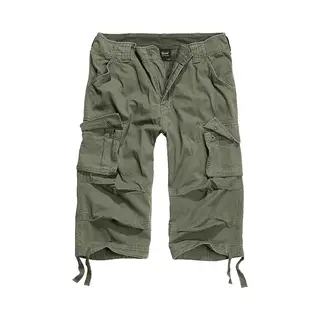 Brandit Heren Korte Broek Met Zakken Brandit Urban Legend 3/4 Shorts, Olijf, S