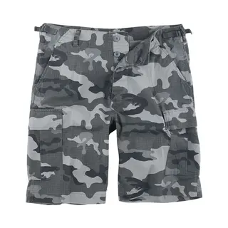 Brandit Bdu Ripstop Short Shorts Grey Camo