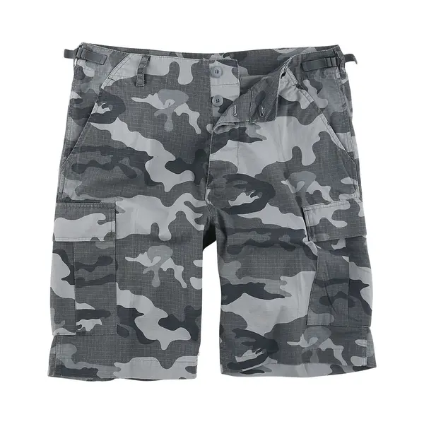 Brandit Bdu Ripstop Short Shorts Grey Camo thumbnail
