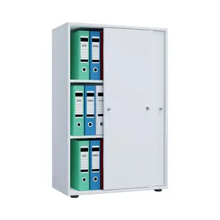 Vcm Aktenschrank Büroschrank Aktenschrank Schiebetüren Lona 3fach
