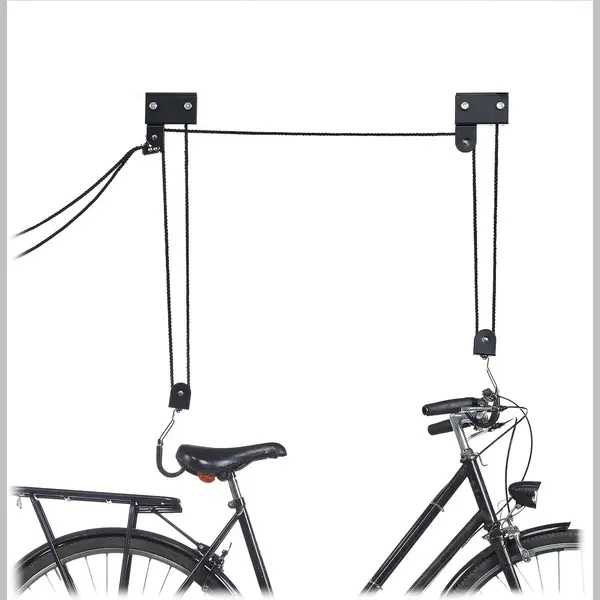 Fietslift Plafond - Tot 57 Kg - Met Haak - Universeel thumbnail