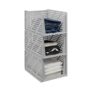 Relaxdays, Stoffen Kasten, Schrank Organizer