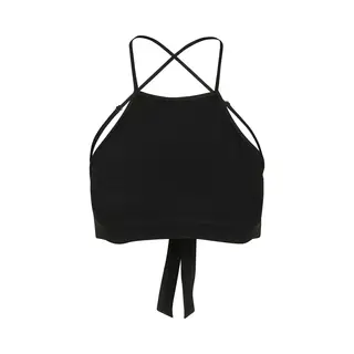 Urban Classics Triangle Dames Top - Zwart - Xs