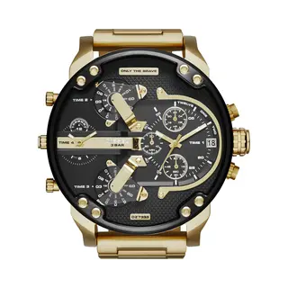 Diesel Analoog Horloge Goud / Zwart