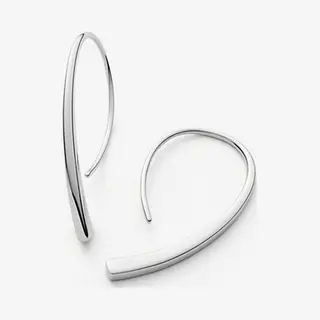 Skagen SKJ1057040 oorbel Roestvrijstaal Zilver