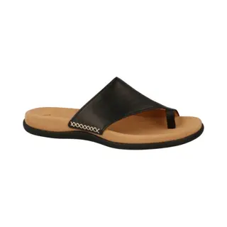 Gabor 03.700.27 Dames Slippers - Zwart - Maat 43