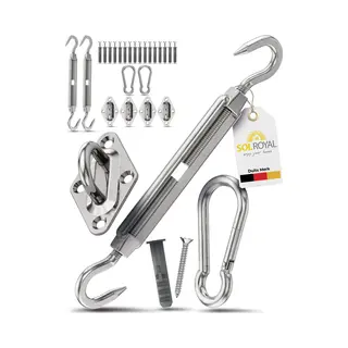 Sol Royal Sonnensegel Montageset M6 Befestigung Set Solvision Befestigung