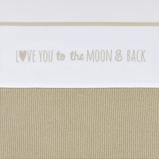 Laken Wieg Meyco To The Moon And Back Sand