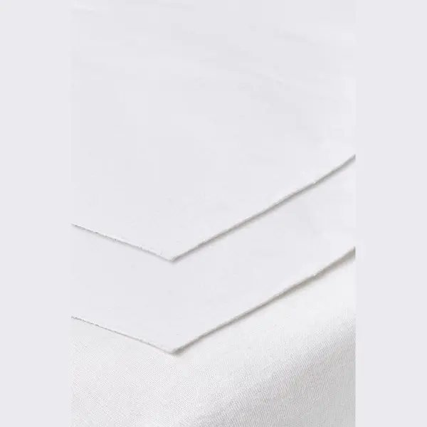 Bedzeil Molton Meyco Babybedje Wit 2st. thumbnail