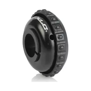 Xlc Unisex - Adult Bicycle Revolving Bell, 2500704600, Black, 53 Mm