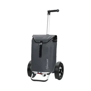 Andersen Shopper Trolley 'Tura' Donkergrijs / Zwart