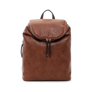 Suri Frey Rugzak Met Laptopvak Vany Backpack Cognac Bruine