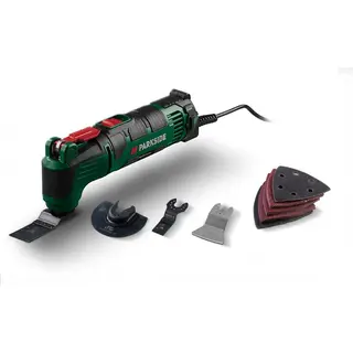 Parkside® Multifunctioneel Gereedschap - 310 W - Multitool Geschikt Voor Talloze Toepassingen Zoals Zagen, Slijpen, Schaven En Schuren