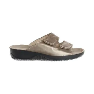 Rohde Damen, Frauen, Pantoletten, Slipper, Slip-ons, Backless Slipper, Mules, Gartenschuhe, Sommerschuhe, sommerclogs, Clogs, Messing, 37 Eu / 4 Uk