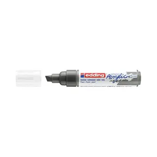 Edding 5000 Acrylic Marker Broad permanente marker Beitelvormige punt Antraciet 1 stuk(s)