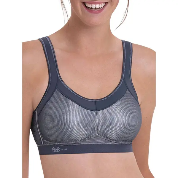 Anita - Active Momentum Sport Bh Zonder Beugel – Antraciet - 70E thumbnail