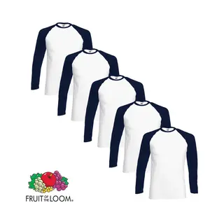 Long Sleeve T-Shirt Fruit Of The Loom Valueweight