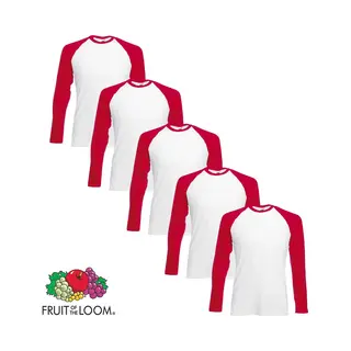 Long Sleeve T-Shirt Fruit Of The Loom Valueweight