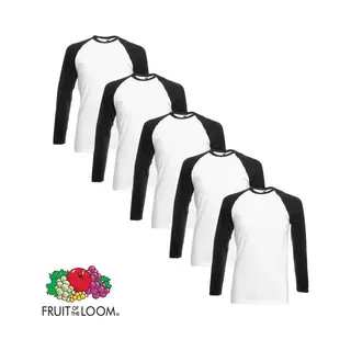 Long Sleeve T-Shirt Fruit Of The Loom Valueweight