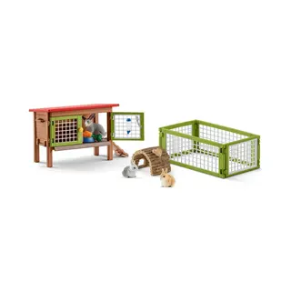 schleich Farm World Konijnenhok