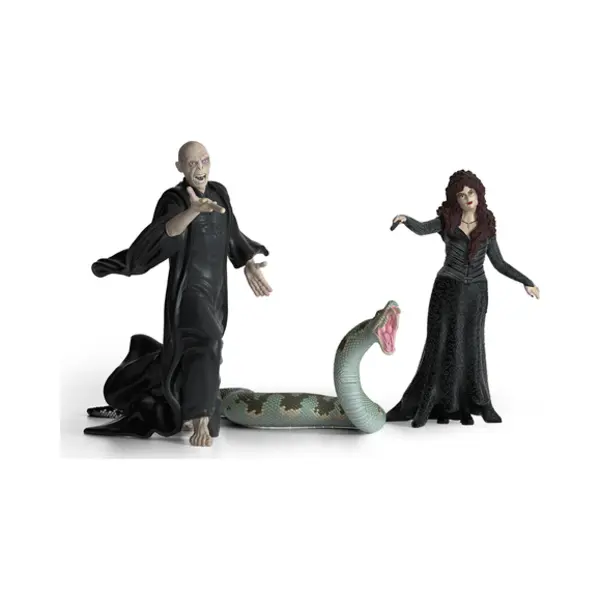 schleich Lord Voldemort, Nagini & Bellatrix Lestrange thumbnail