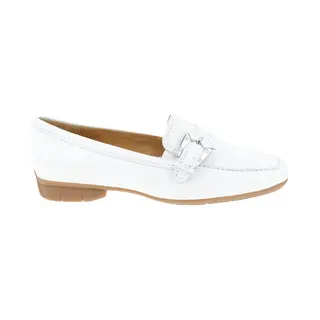 Gabor 85.301.21 - Dames Moccasin - Wit - Maat 40 (Eu) 6.5 (Uk)
