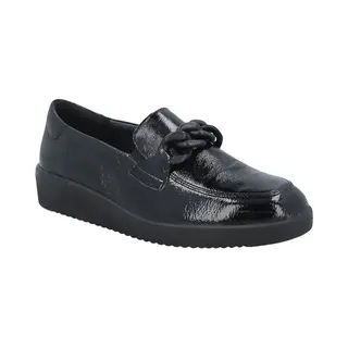 Solidus -Dames - Zwart - Ballerina's & Mocassins - Maat 37.5