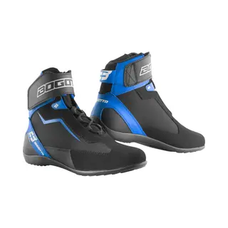 Bogotto Mix District Motorschoenen Zwart Blauw - Maat 47 - Laars