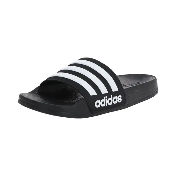 Adidas Performance Strand-/badschoen 'Adilette' Zwart / Wit thumbnail
