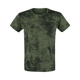 Black Premium By Emp Rebel Soul T-Shirt Green