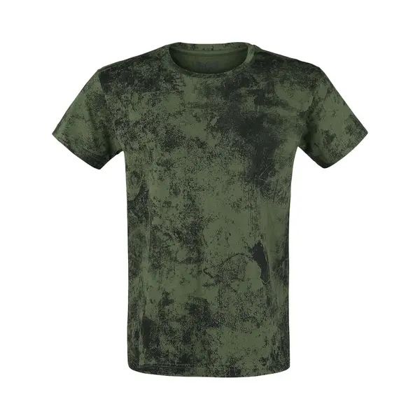 Black Premium By Emp Rebel Soul T-Shirt Green thumbnail