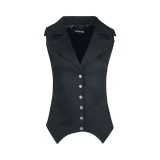 Gothicana By Emp Dark Romance Vest Black