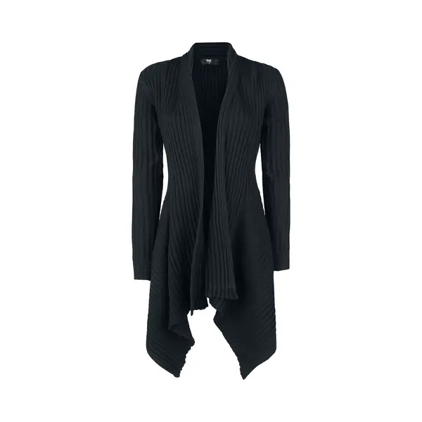 Black Premium By Emp Fall From Grace Cardigan Black thumbnail