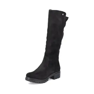 Rieker Winterstiefel, Langschaftstiefel, Blockabsatz, Mit Stretch