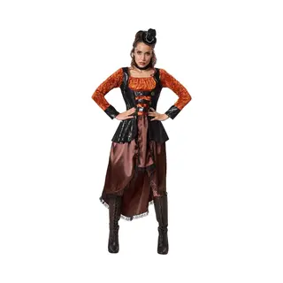 Tectake Dressforfun - Steampunk Prinses Xxl - Verkleedkleding Kostuum Halloween Verkleden Feestkleding Carnavalskleding Carnaval Feestkledij Partykleding -