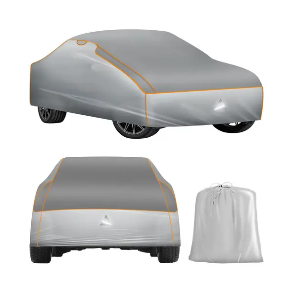 Tectake Car Cover Franz Xl (533 X 178 X 120 Cm) - Grey | Size, 533 X 178 X 120 Cm thumbnail
