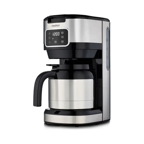 Medion Filterkaffeemaschine Silber 1, 2 L 900 W thumbnail