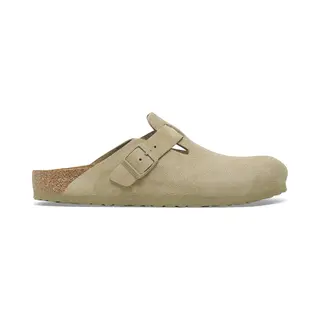 Birkenstock Klompen In Suèdeleer Boston