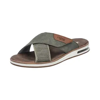 Rieker Men's 29083 Mules, Green, 9.5 Uk