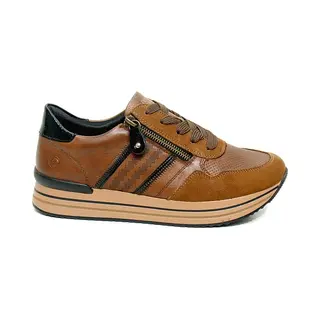 Remonte D1318 Damessneakers, Bruin