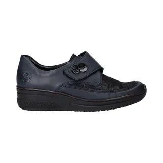 Rieker Instappers - Dames - Blauw - Maat, 38