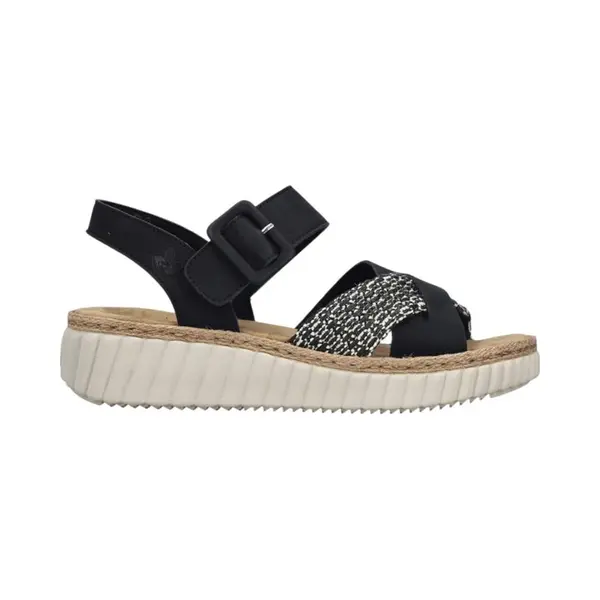 Rieker Flache Sandalen Sandaletten 69269-00 thumbnail