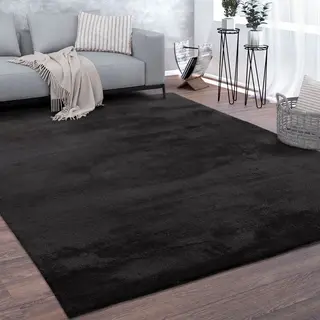 Paco Home Vloerkleed Woonkamer Laagpolig Wasbaar In Wasmachine Eenkleurig Zacht 120x160 Cm