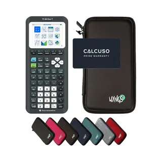 Texas Instruments Ti-84 Evo-T Inkl. Wyngs Schutztasche Schwarz - Grafikrechner - Basic Set