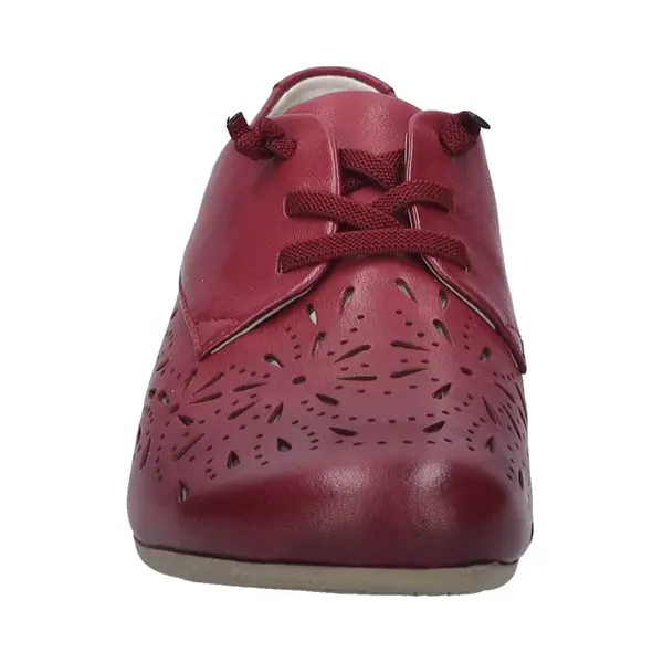 Josef Seibel Damen Sneaker Fiona 83, Frauen Schnürschuhe, Weite G (Normal), schnürer, Halbschuhe, Freizeitschuhe, Schnuerer, Berry, 43 Eu thumbnail